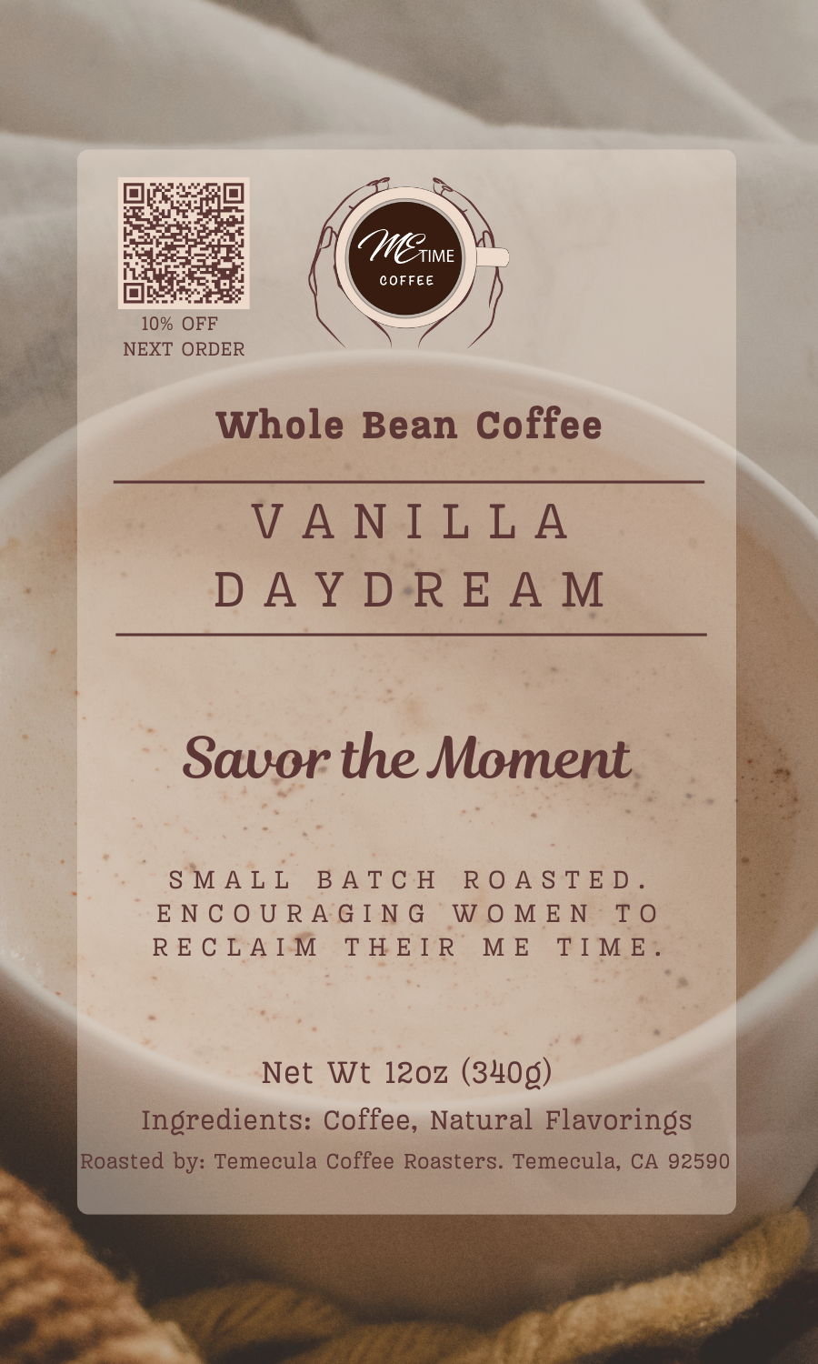 Vanilla Daydream – Smooth French Vanilla Specialty Coffee Blend