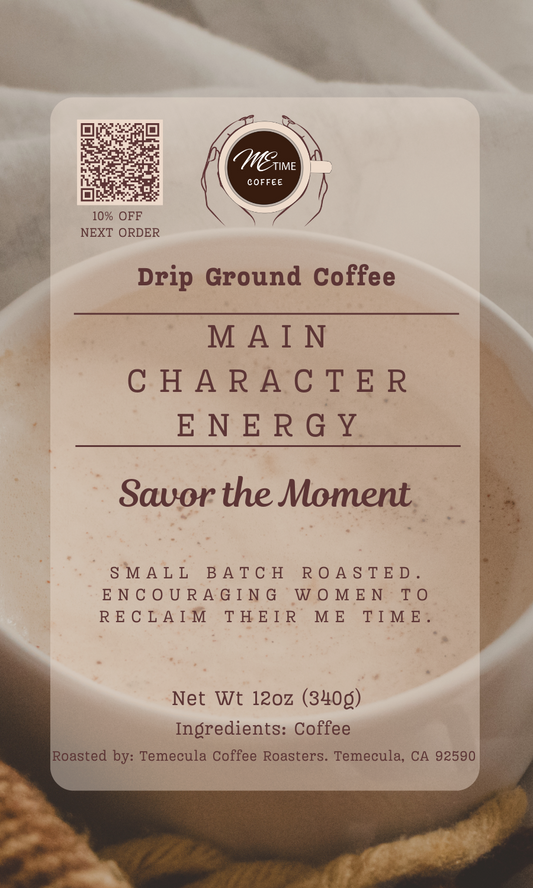Main Character Energy – Whiskey Barrel-Aged Guatemalan Coffee